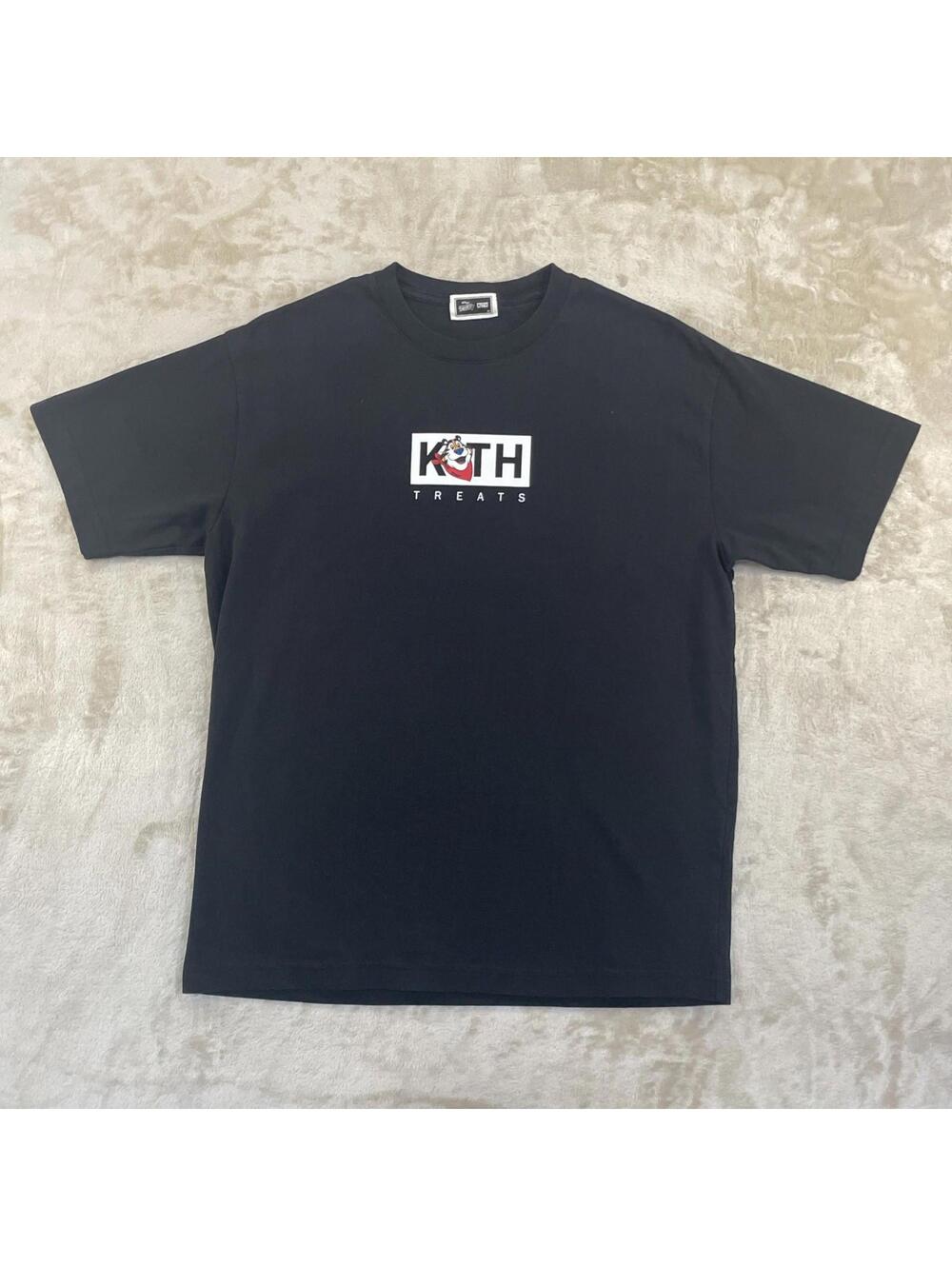KITH Treats Kelloggs Frosted Flakes Tony The Tiger Box Logo Tee XS - EUC